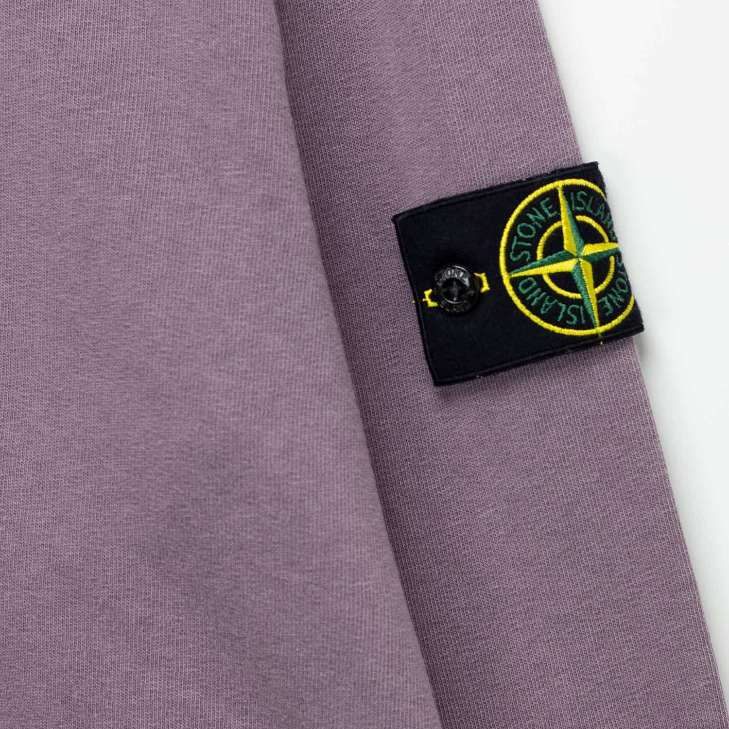 Stone Island 6100034 SWEATSHIRT, Purple Grey - Image 3