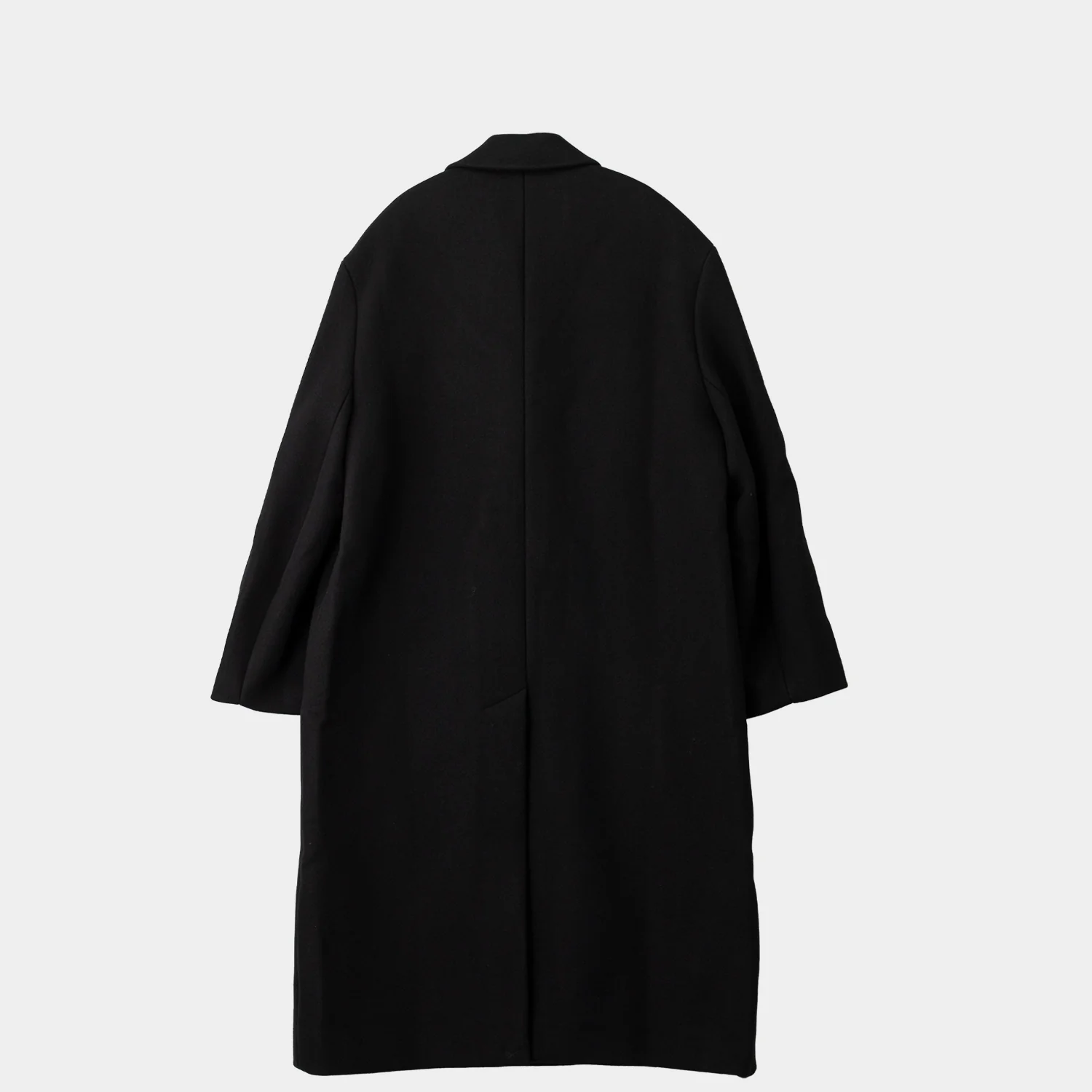 Studio Nicholson DIALL DB OVERCOAT, Black - Image 5