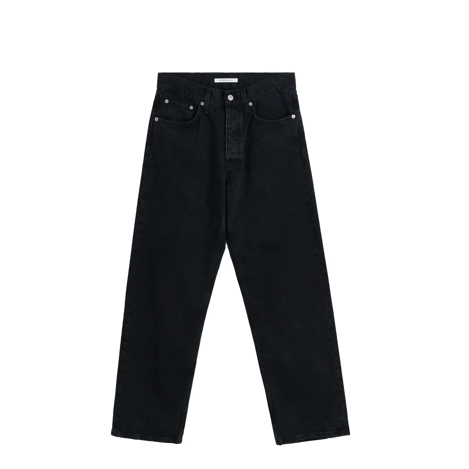 Sunflower LOOSE JEANS, Washed Black