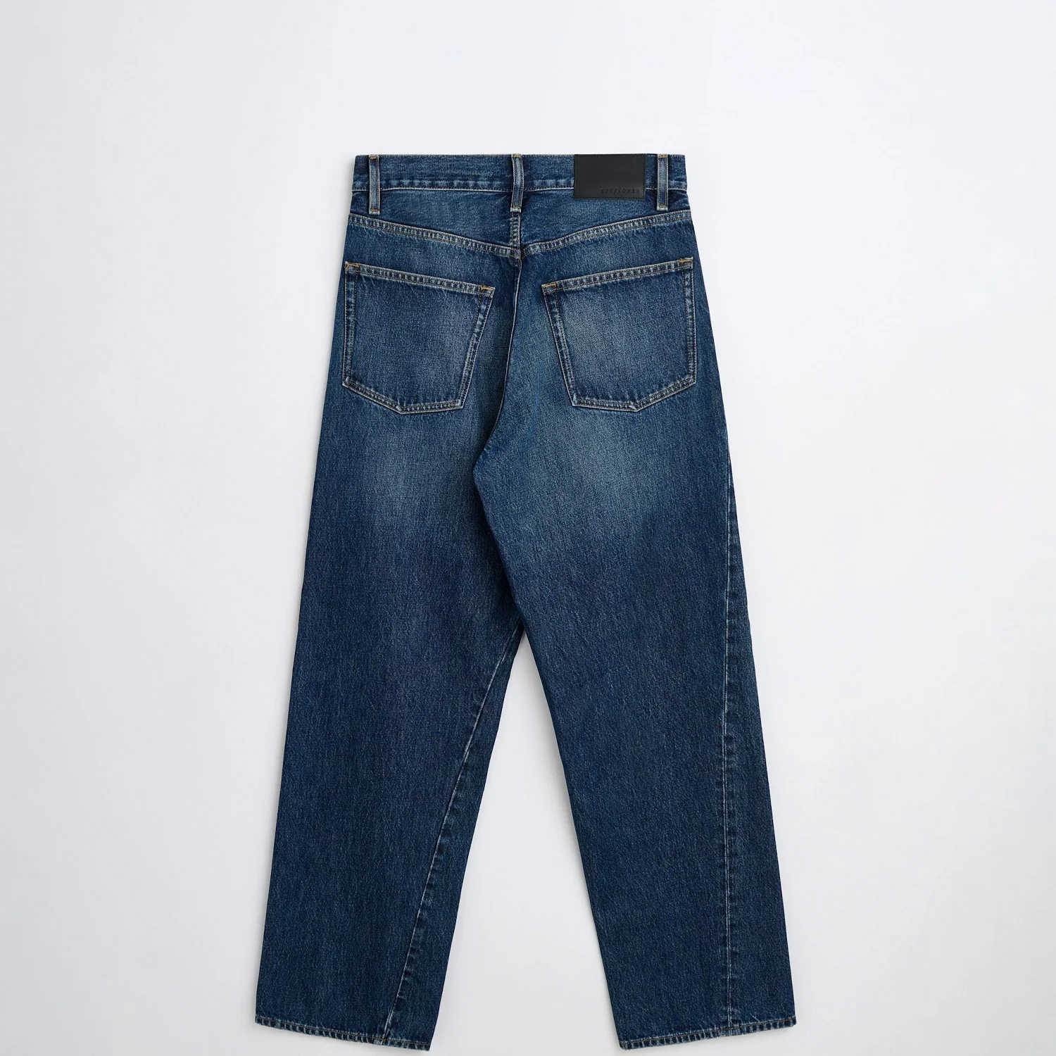 Sunflower WIDE TWIST JEANS, Dark Worn Blue - Image 2