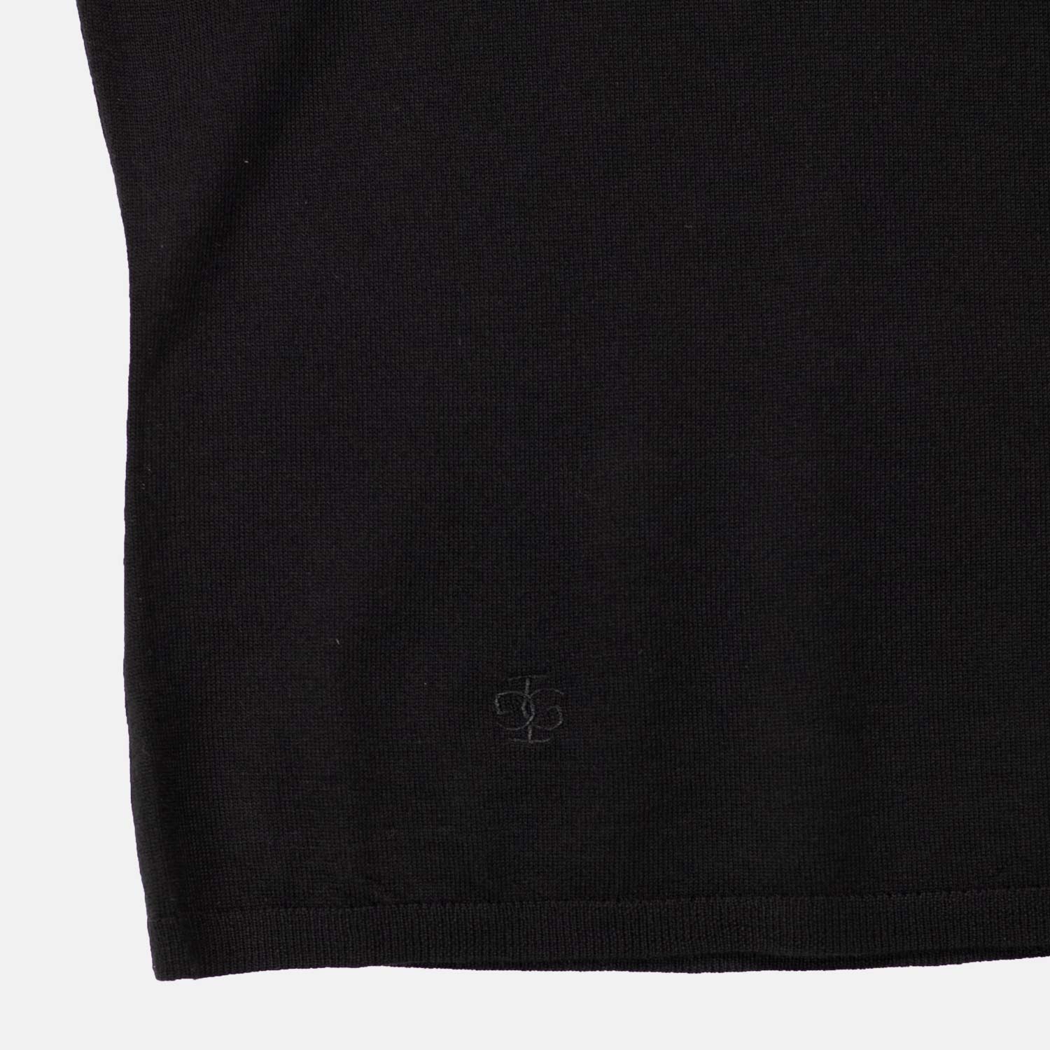 The Garment BERGEN KNIT TEE, Black - Image 3