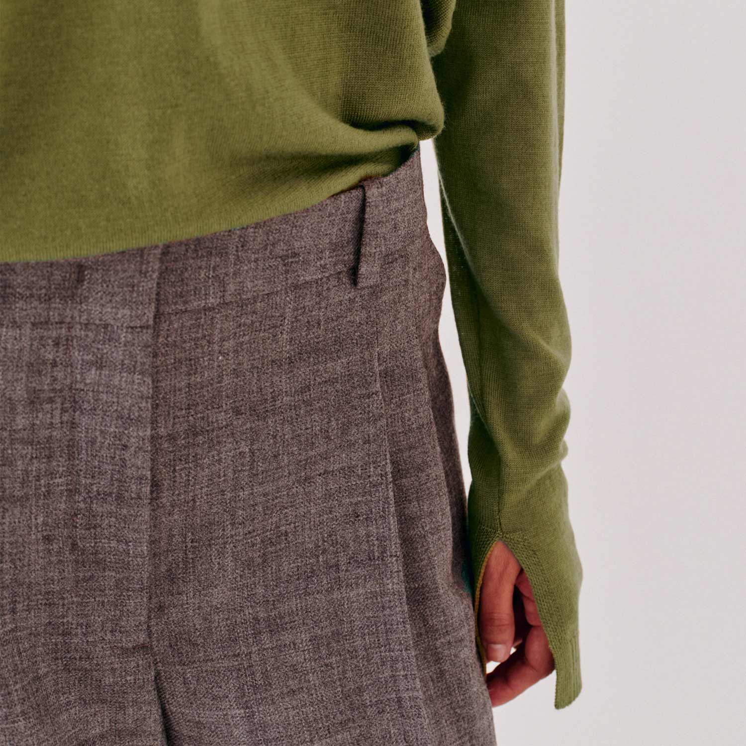 BERGEN SWEATER, Matcha Green - Image 5