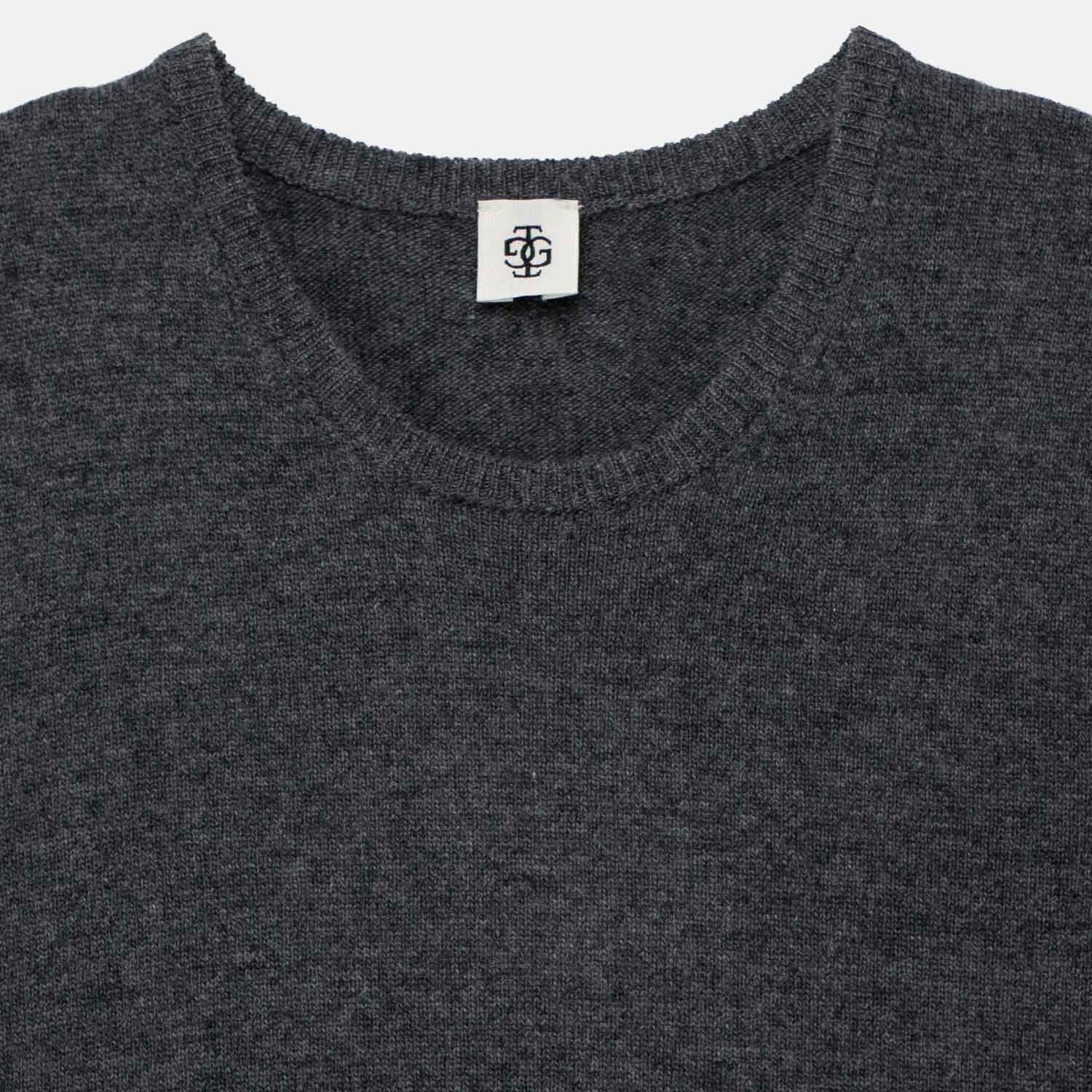 The Garment COMO KNIT TEE, Grey Melange - Image 3