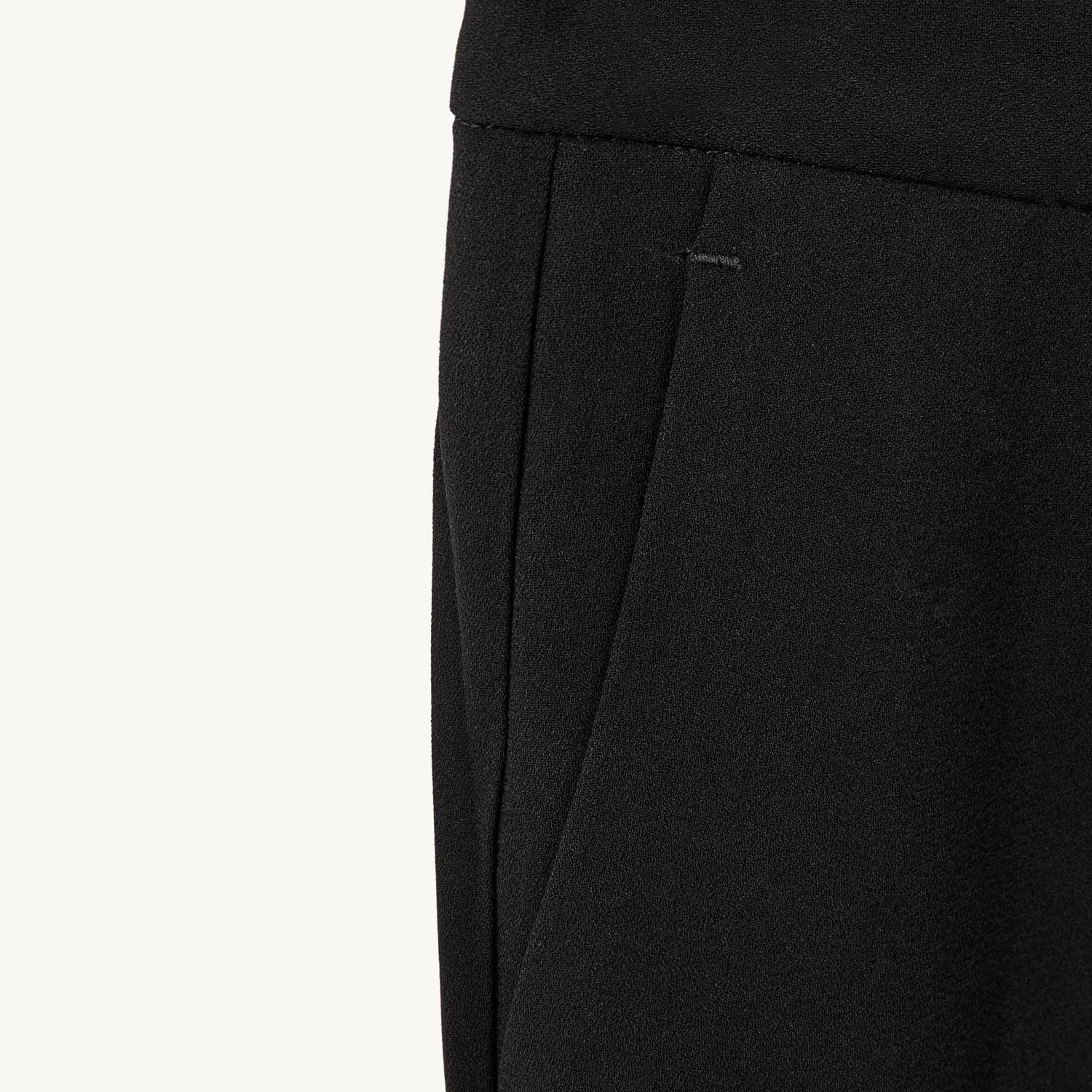 The Garment CREPE WIDE PANTS, Black - Image 4