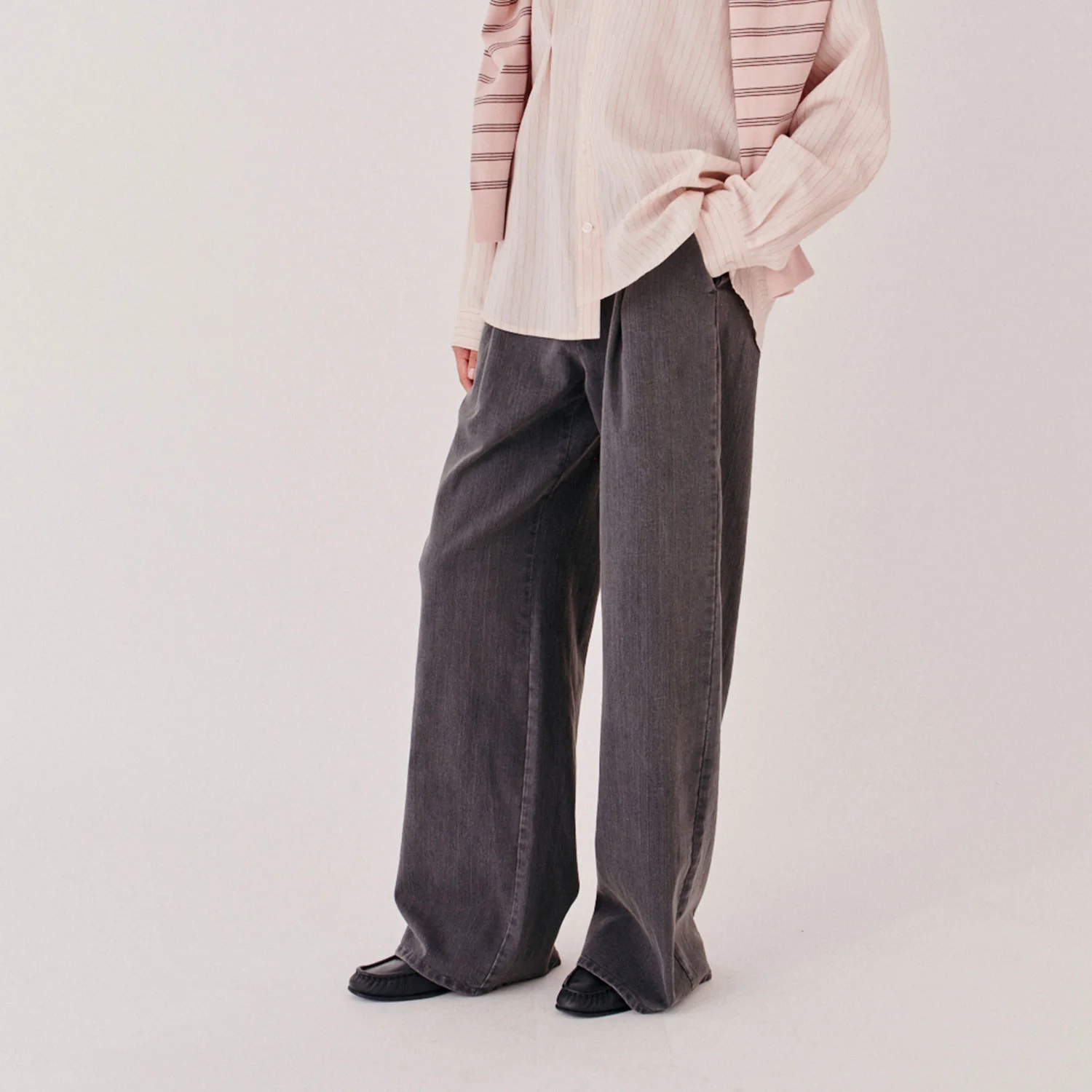 MERCI ANAGRAM PANTS, Black Denim - Image 3