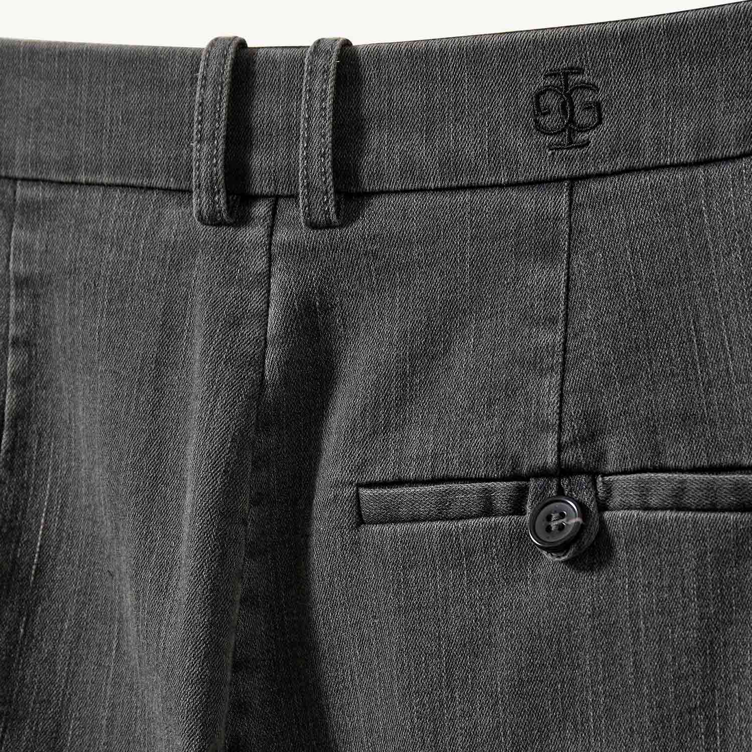 MERCI ANAGRAM PANTS, Black Denim - Image 6