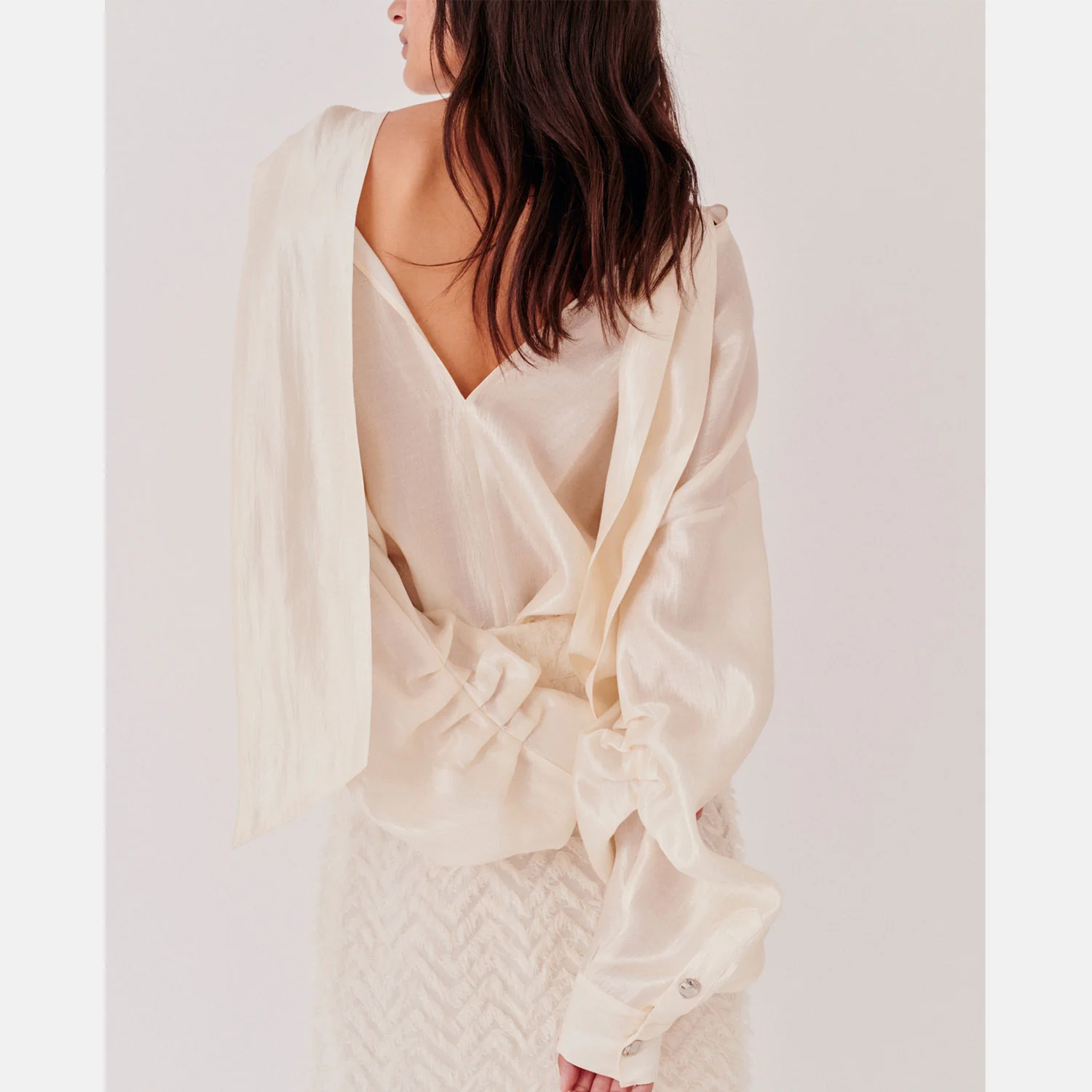 PORCHA SHIRT, Macadamia - Image 4