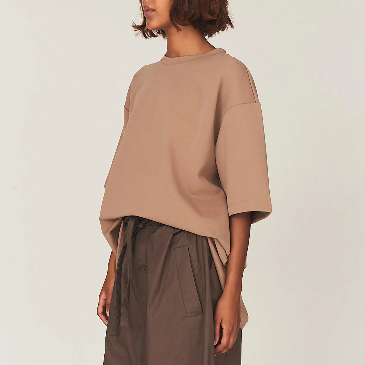 The Garment TG BOW TEE, Ice Latte - Image 3
