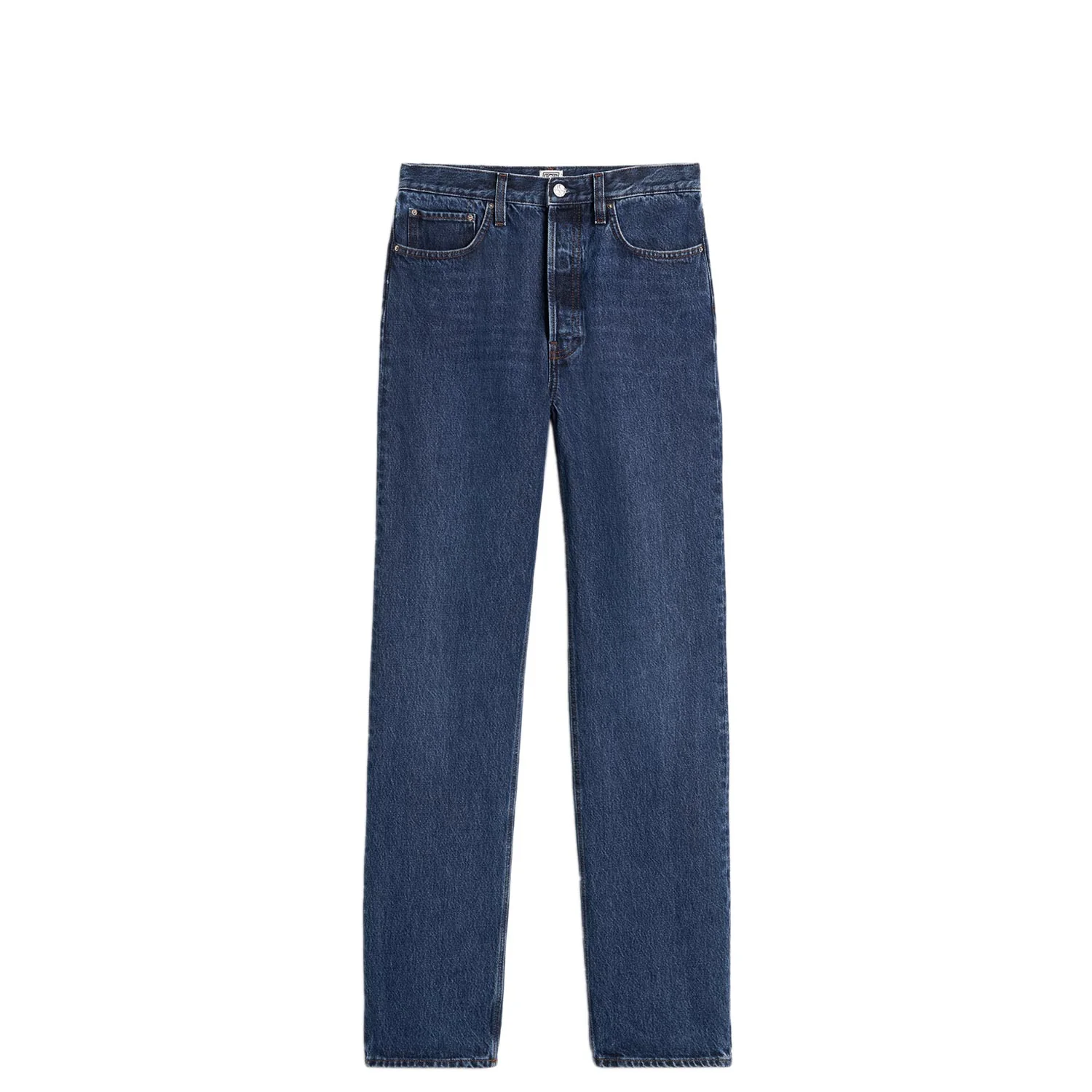 TOTEME CLASSIC CUT DENIM FULL LENGTH, Dark Blue