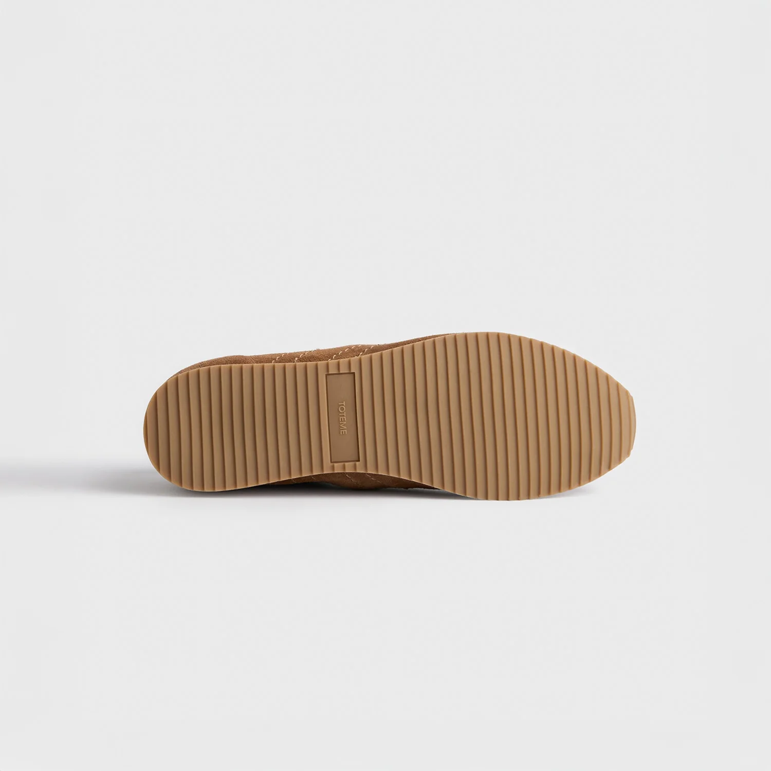 TOTEME FLEX SUEDE SNEAKERS, Copper - Image 5
