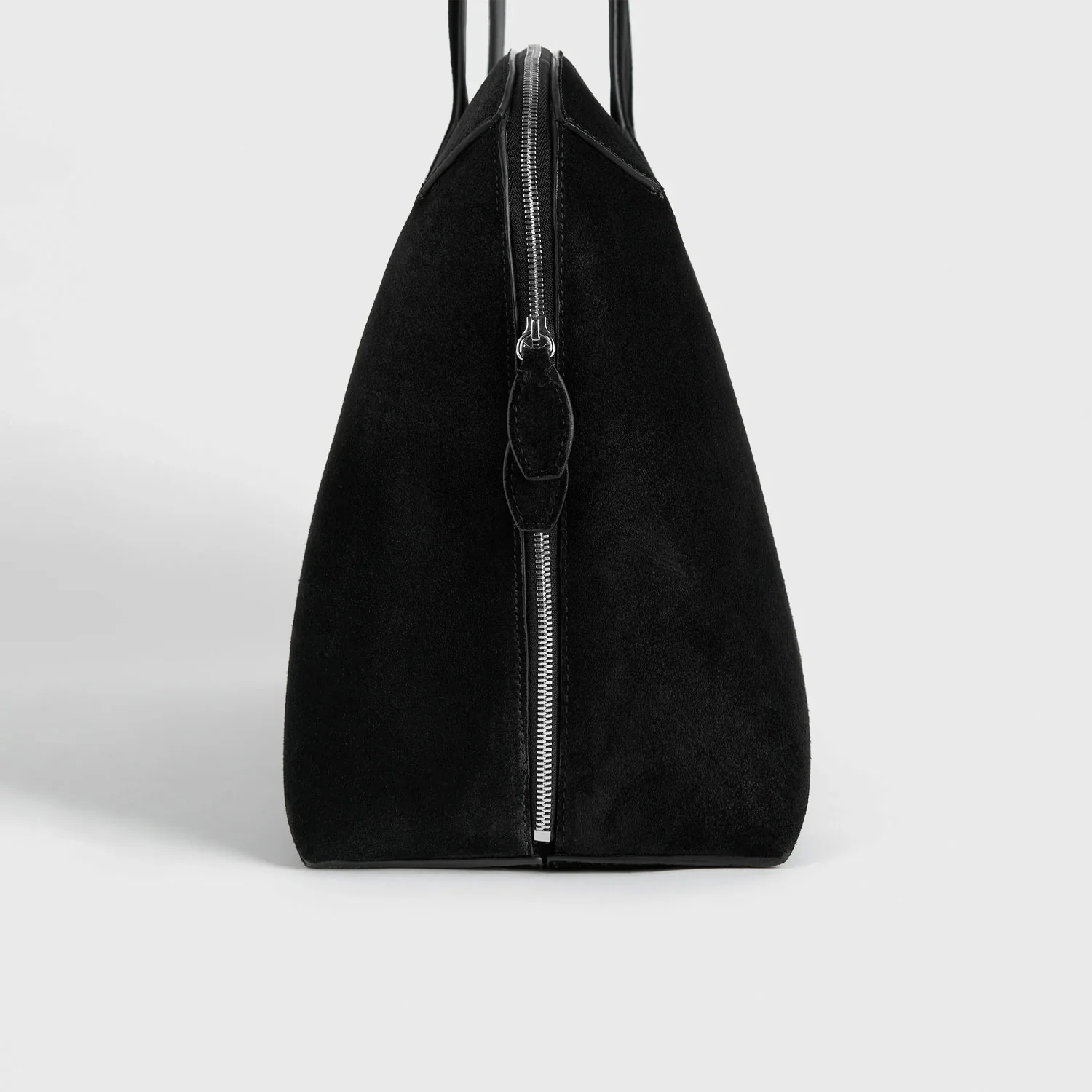 TOTEME SUEDE DAY TOTE, Black - Image 4