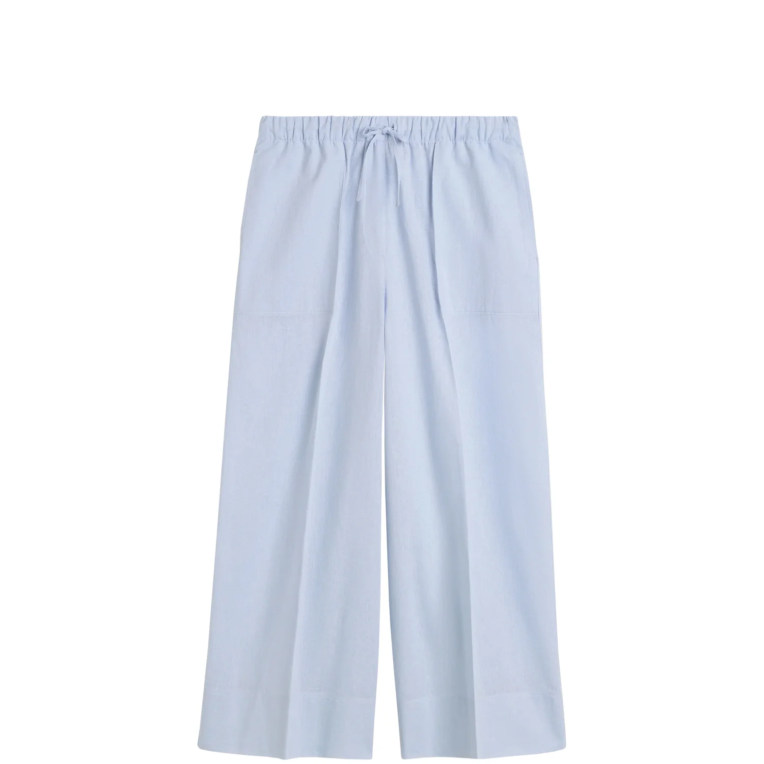 TOTEME WIDE SUMMER TROUSERS, Sky