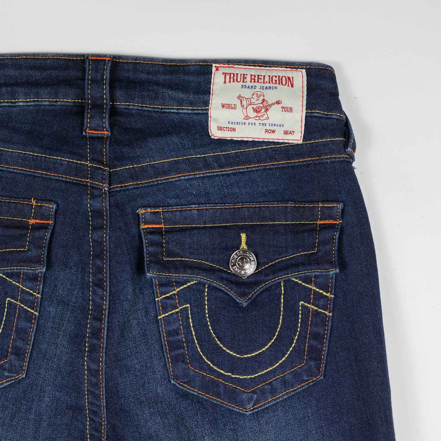 True Religion BECCA MID RISE BOOTCUT JEAN, Muddy Waters - Image 4