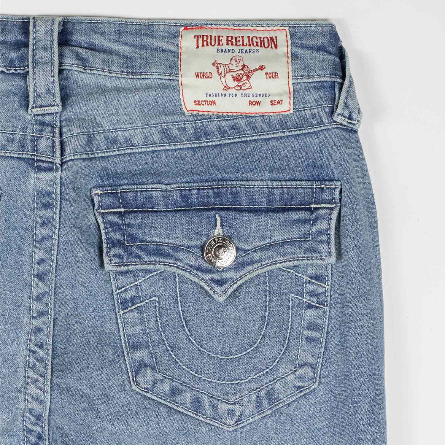 True Religion BECCA MID RISE BOOTCUT JEAN, Peak Spot - Image 3