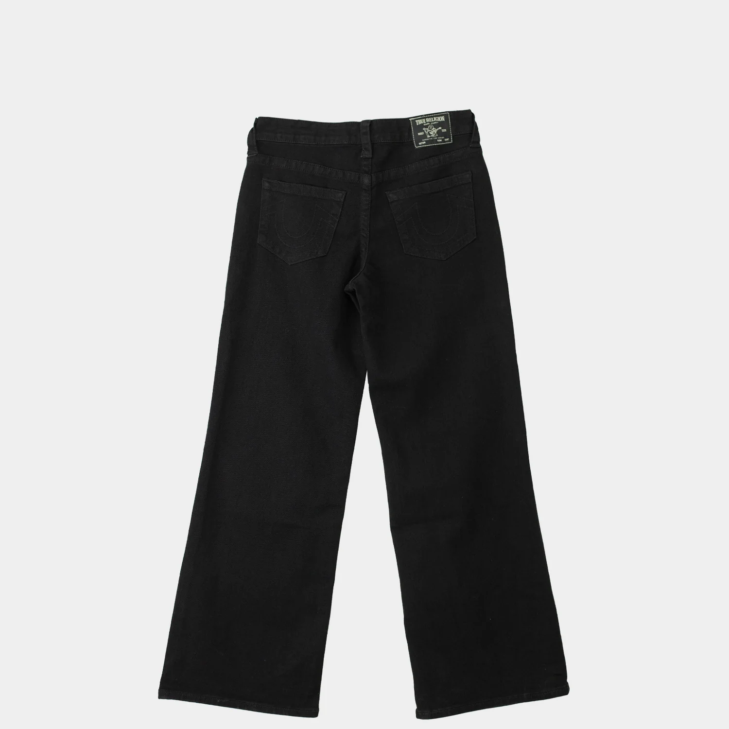 True Religion BOBBI BAGGY, Black Rinse - Image 4