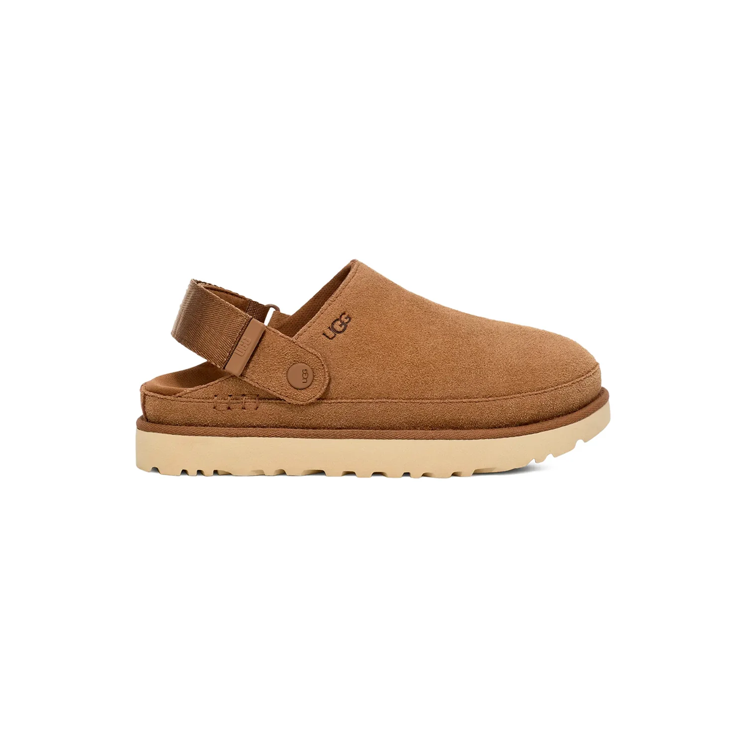 UGG W'S GOLDENSTAR CLOG, Chestnut