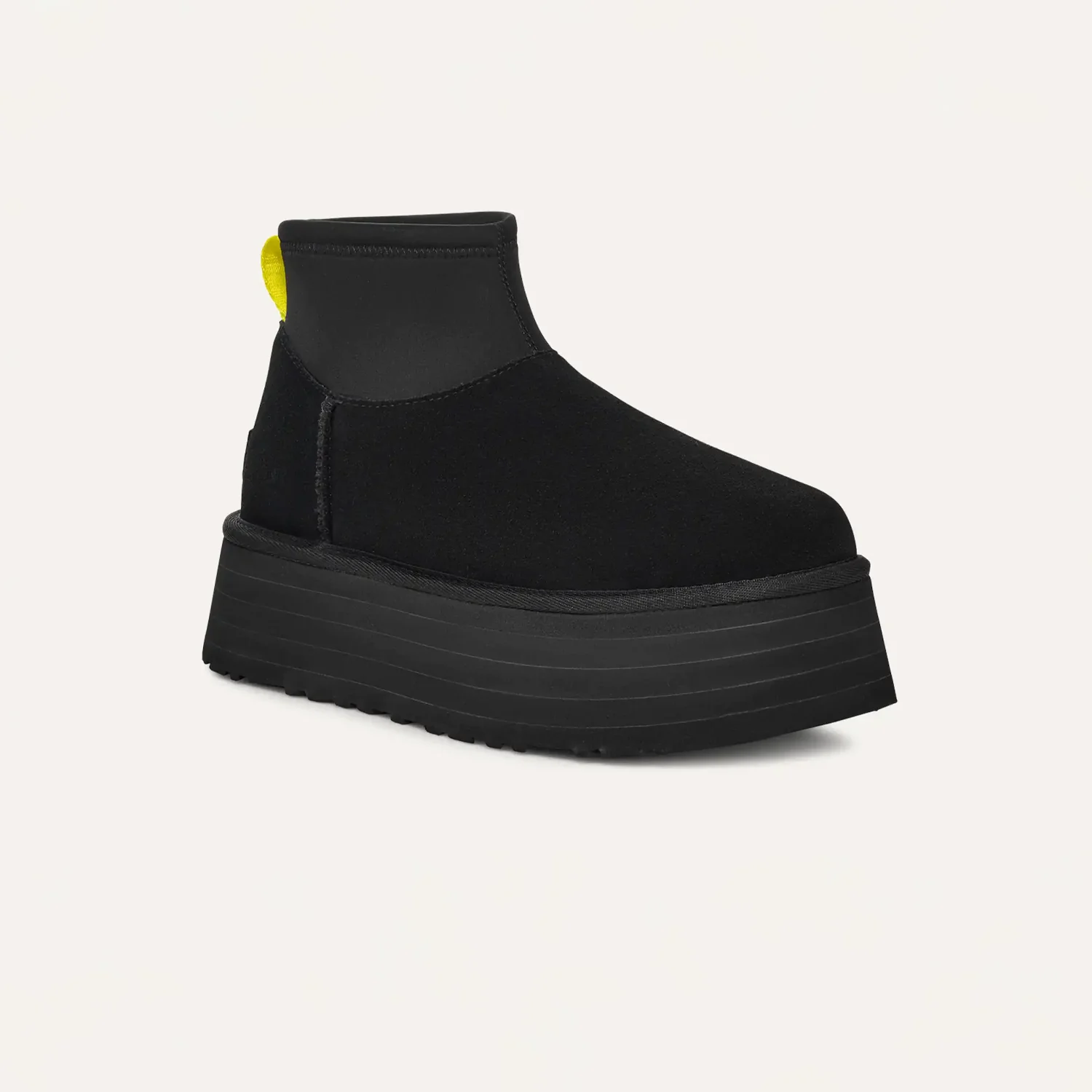 UGG W'S CLASSIC MINI DIPPER, Black - Image 2