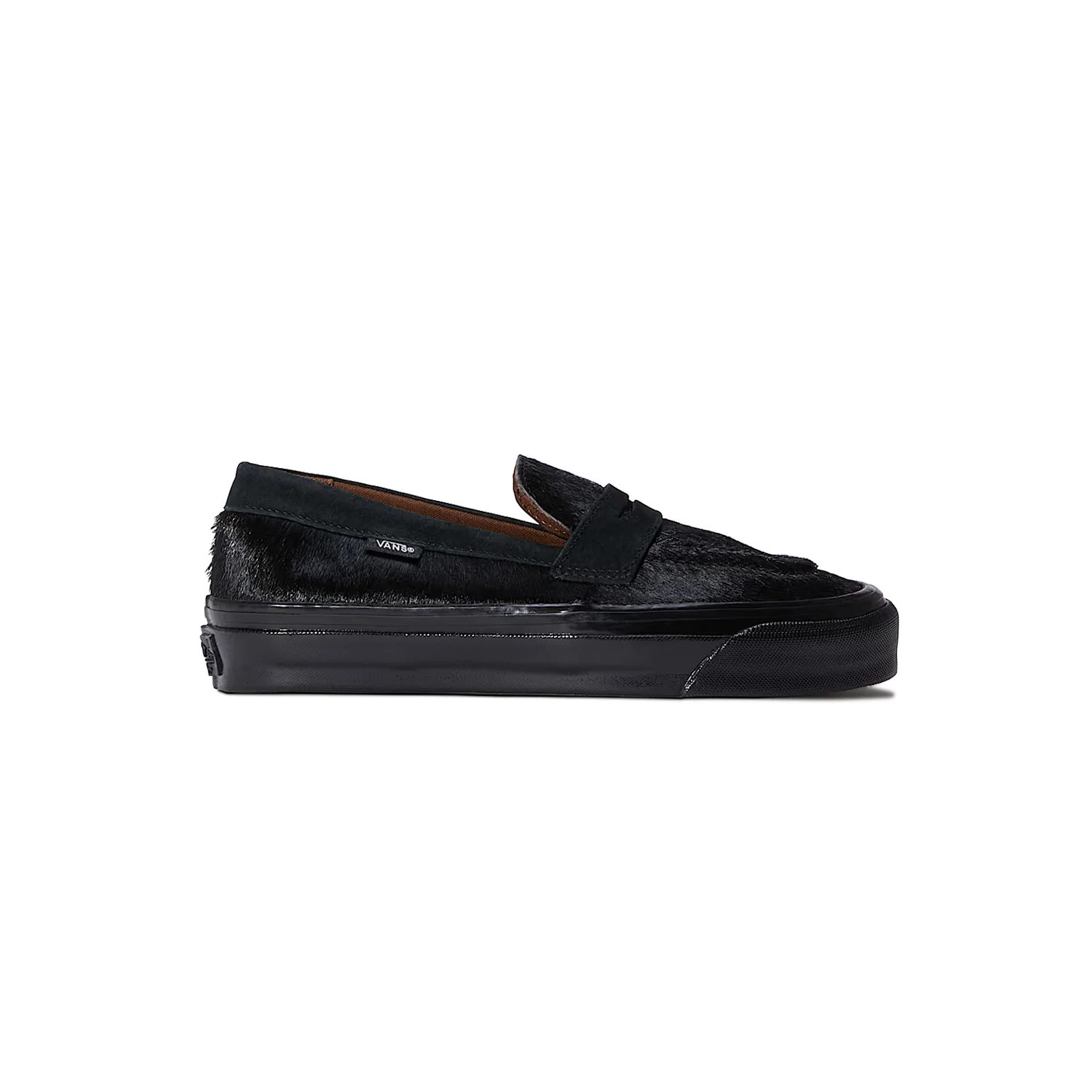 Vans PREMIUM LOAFER 53 PONY HAIR, Black/Black